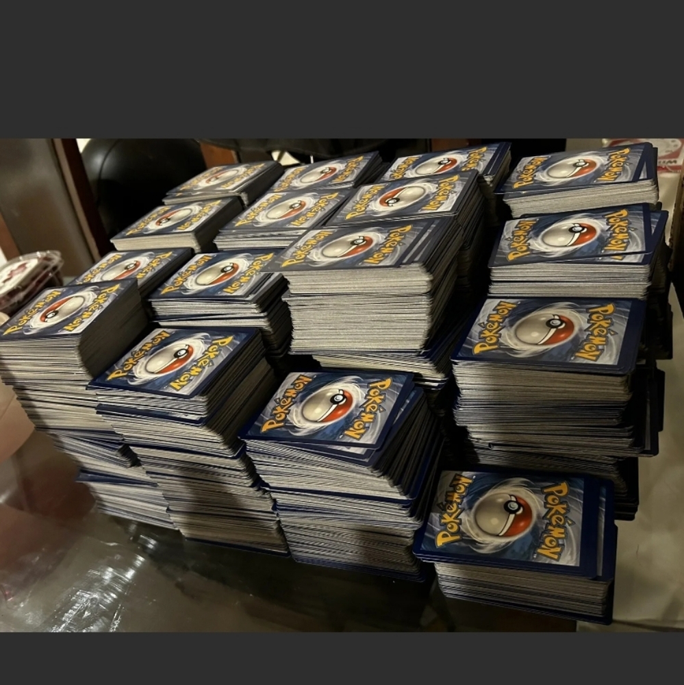 Pokemon Cards Nintendo Huge Lot Storage Locker Auction Find! 5 Thousand plus!!